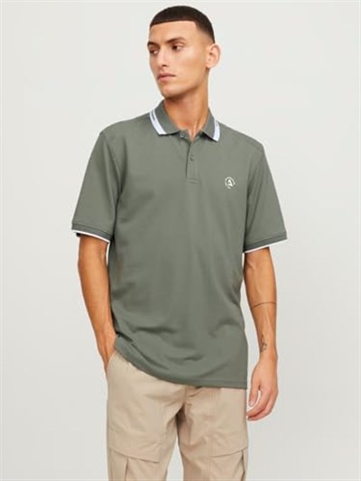 JACK & JONES Jcohass Logo Polo Ss Snpolo tişörtErkek