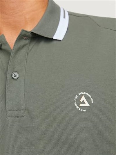 JACK & JONES Jcohass Logo Polo Ss Snpolo tişörtErkek