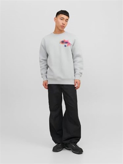 JACK & JONES JCONEBULAS SWEAT CREW NECK Sweatshirt Erkek