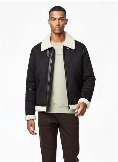 JACK & JONES Jjcole Aviator Jacket Jjcole Aviator ceket Erkekler