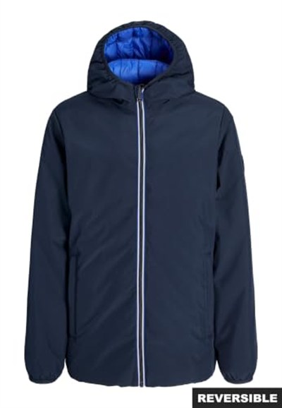 JACK & JONES Jjebrook Reversible Jacket Sn Jnr Jjebrook ters çevrilebilir ceket Sn Jnr Erkekler