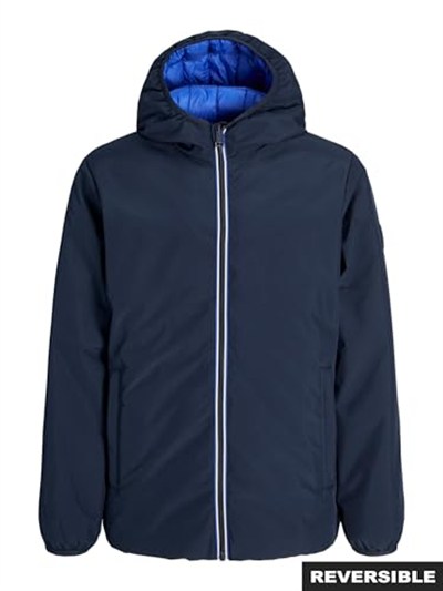 JACK & JONES Jjebrook Reversible Jacket Sn Jnr Jjebrook ters çevrilebilir ceket Sn Jnr Erkekler