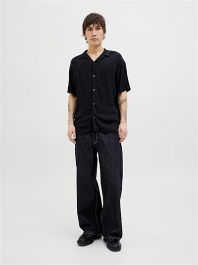 JACK & JONES JJEJEFF SOLID RESORT SHIRT S/S SN Gömlek Erkek