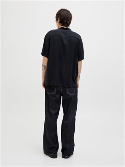 JACK & JONES JJEJEFF SOLID RESORT SHIRT S/S SN Gömlek Erkek