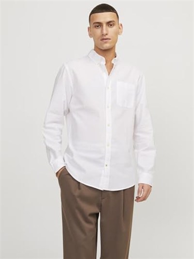 JACK & JONES JJEOXFORD SHIRT LS NOOS Gömlek Erkek
