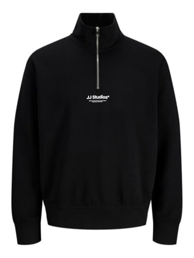 JACK & JONES Jjesoho Sweatshirt Quarter Zip Sweatshirt, 12278793