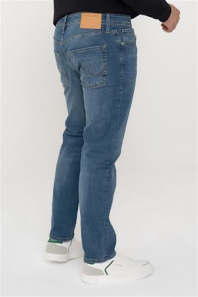 JACK & JONES JJIMIKE JJORIGINAL SQ 223 Tapered Fit Denim Pantolon, 12246914