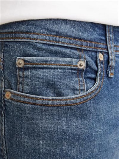 JACK & JONES JJIMIKE JJORIGINAL SQ 223 Tapered Fit Denim Pantolon, 12246914