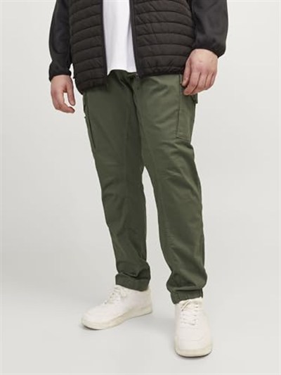 JACK & JONES JJIPAUL JJFLAKE AKM 542 OLIVE NIGH PS Kot Pantolon Erkek
