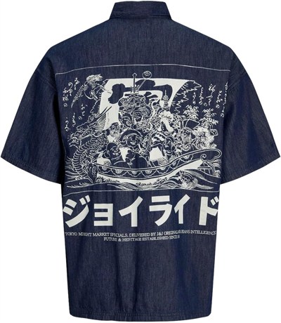 JACK & JONES JJITOKYO SHIRT S/S WI 822 Gömlek Erkek