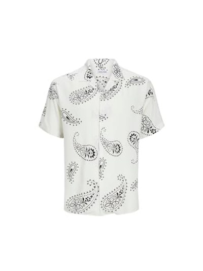 JACK & JONES JJJEFF ABSTRACT PRINT RESORT SHIRT SS Gömlek Erkek