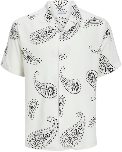 JACK & JONES JJJEFF ABSTRACT PRINT RESORT SHIRT SS Gömlek Erkek