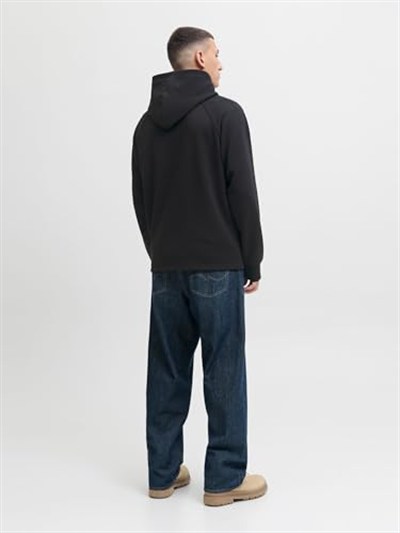 JACK & JONES Jjthatcher Sweat Zip Hood Kapüşonlu Fermuarlı Sweatshirt, 12278609