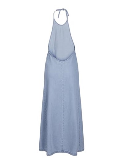 JACK & JONES JJXX JXANINE DENIM LONG DRESS DNM Elbise Kadın