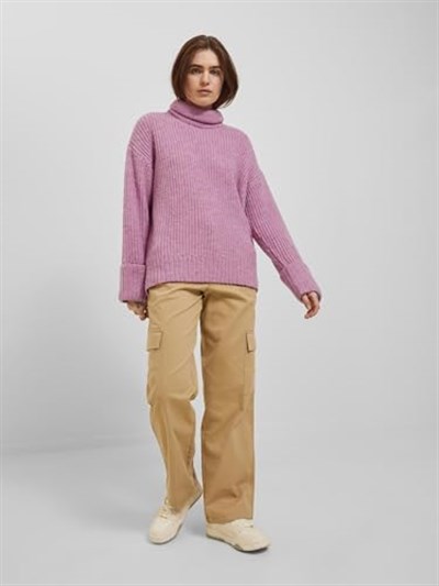 JACK & JONES JJXX JXELLINORA ROLL NECK KNIT Triko Kadın