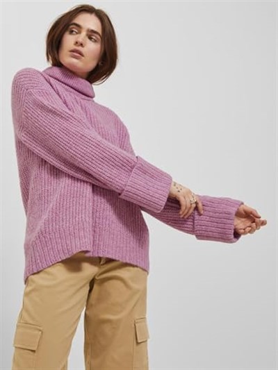 JACK & JONES JJXX JXELLINORA ROLL NECK KNIT Triko Kadın