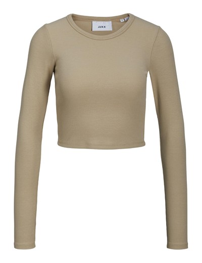 Jack & Jones Jjxx Jxfeline Ls Rib Tee Noos Tişört Kadın