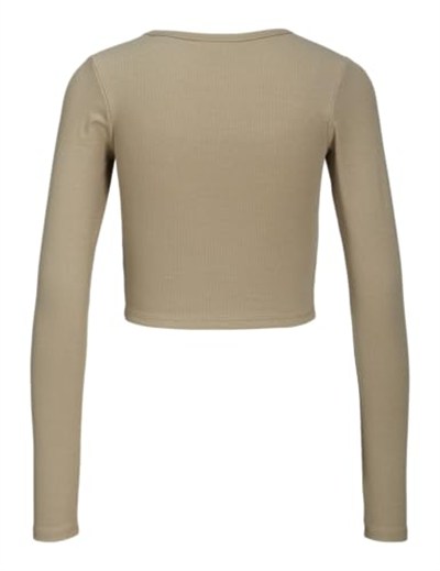 Jack & Jones Jjxx Jxfeline Ls Rib Tee Noos Tişört Kadın