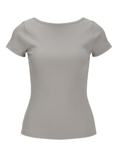 JACK & JONES JJXX JXFINLEY STR RIB TOP JRS Tişört Kadın