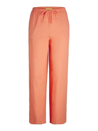 JACK & JONES JJXX JXFLORA LINEN BLEND MW PANT WVN SN Pantolon Kadın