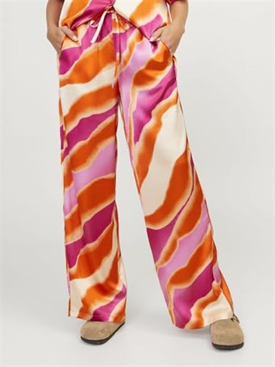 JACK & JONES JJXX JXGRACE FLORA SATIN MW PANT WVN Pantolon Kadın