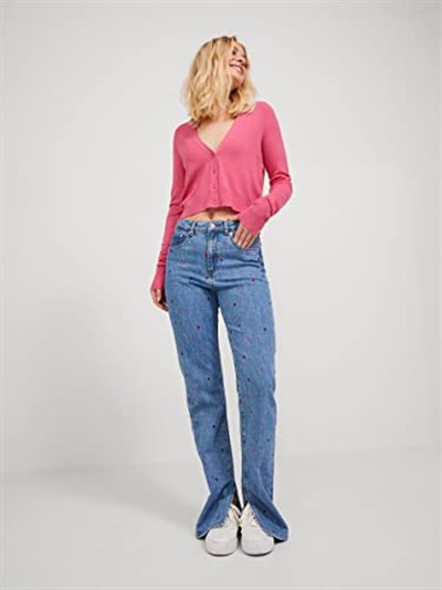 JACK & JONES Jjxx Jxisabel Ls Soft Cropped Hırka KnitHırkaKadın