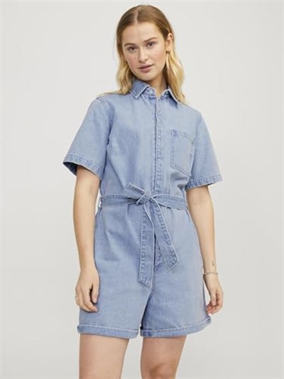 JACK & JONES JJXX JXISLA DENIM PLAYSUIT DNM Tulum Kadın