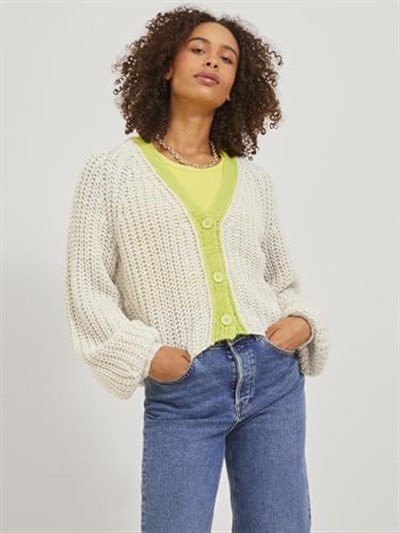JACK & JONES JJXX JXORLA CHUNKY CARDIGAN KNIT SN Triko Kadın