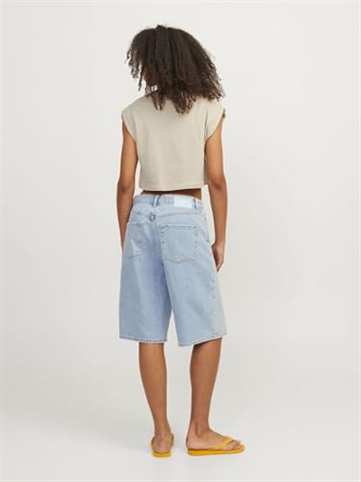 JACK & JONES JJXX JXZOE SL RLX SHORT TEE JRS SN Tişört Kadın