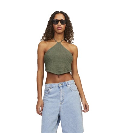 JACK & JONES JJXX JXZURI HALTERNECK TOP KNIT Triko Kadın