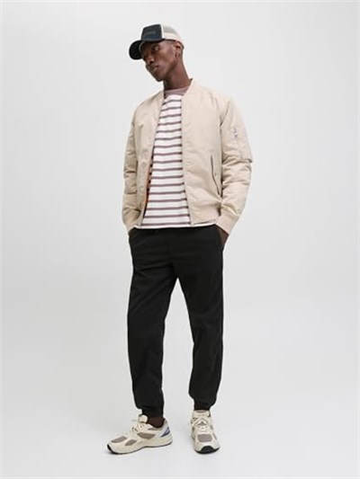 JACK & JONES Jogger Paçası Ribanalı Pantolon Olive Night, 12278949