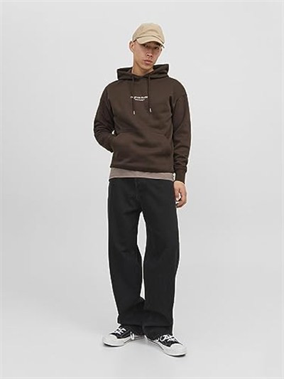 JACK & JONES JORVESTERBRO SWEAT HOOD NOOS Sweatshirt Erkek