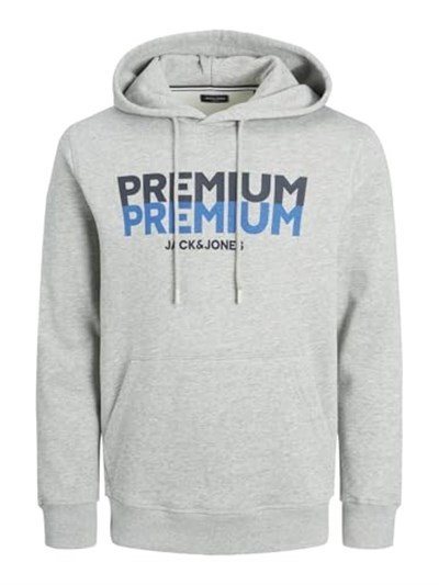 JACK & JONES JPRBLUGERE SWEAT HOOD PRAU23 Sweatshirt Erkek