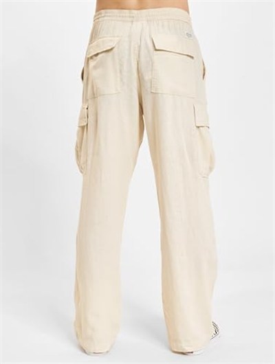 JACK & JONES JPSTBILL JJNATE LINEN BLEND CARGO JOGGER Kargo Pantolon Erkek