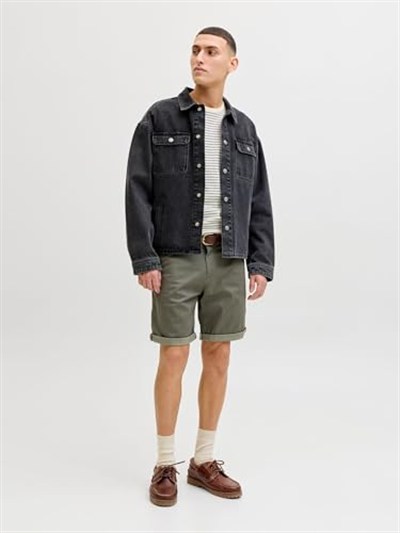 JACK & JONES JPSTBOWIE SHORTS SA PRINTED MID SN Chino Şort Erkek