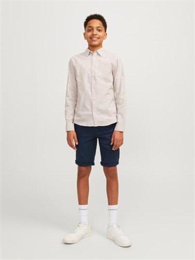JACK & JONES JPSTDAVE JJLINEN SHORTS RET JNR Şort Erkek çocuk