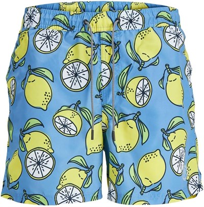 JACK & JONES JPSTFIJI JJSWIM AOP SS24 LY JNR Deniz Şortu Erkek çocuk