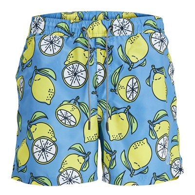 JACK & JONES JPSTFIJI JJSWIM AOP SS24 LY JNR Deniz Şortu Erkek çocuk