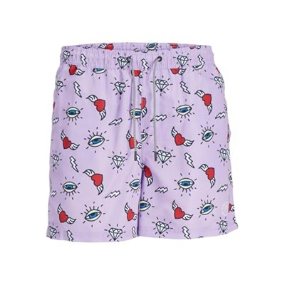 JACK & JONES JPSTFIJI JJSWIM AOP SS24 LY SN Mayo Erkek