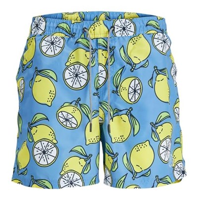 JACK & JONES JPSTFIJI JJSWIM AOP SS24 LY JNR Deniz Şortu Erkek çocuk