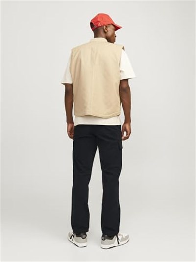 JACK & JONES JPSTKANE BARKLEY Cargo Pantolon Relaxed Kalıp Normal Bel, 12258150