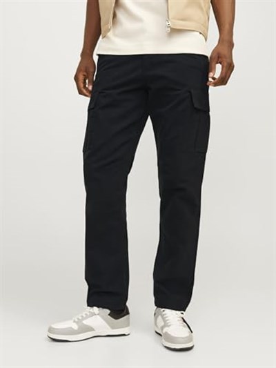 JACK & JONES JPSTKANE BARKLEY Cargo Pantolon Relaxed Kalıp Normal Bel, 12258150