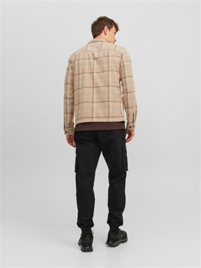 JACK & JONES JPSTKANE JJNOAH Cargo Pantolon Ribanalı Paça, 4SEPNBS35710