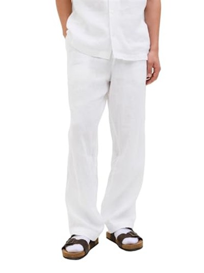 JACK & JONES JPSTKARL LAWRENCE LINEN CHINO SN Pantolon Erkek