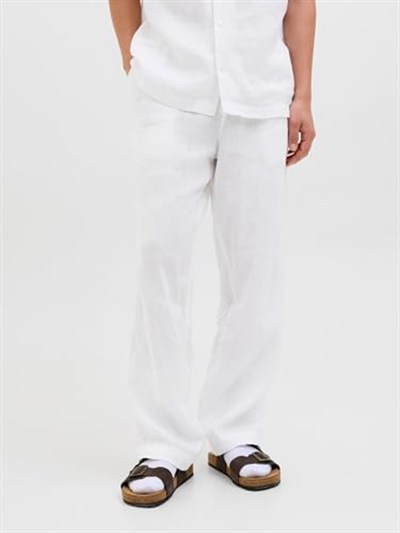 JACK & JONES JPSTKARL LAWRENCE LINEN CHINO SN Pantolon Erkek