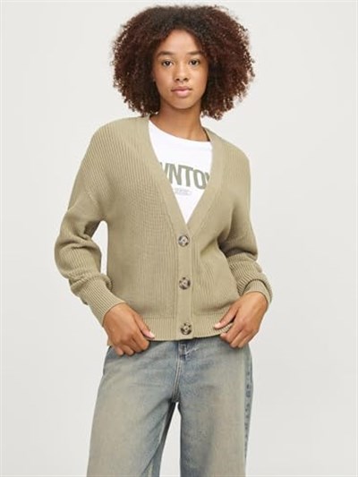 JACK & JONES JXELIANA TWIST CARDIGAN KNIT NOOS Kazak Kadın