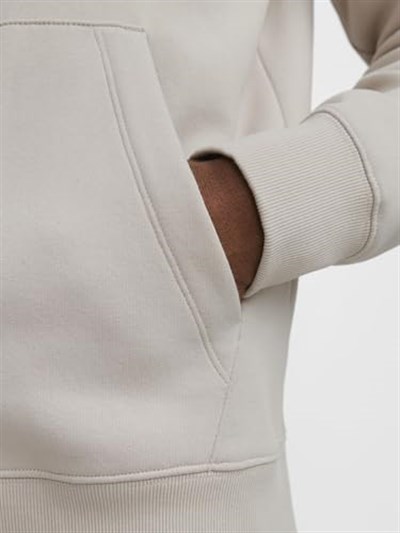 JACK & JONES Kabartma Baskılı Kapüşonlu Sweatshirt, 12233972