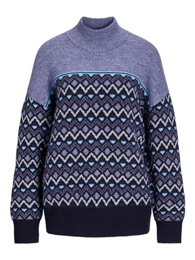 Jack & Jones Kadın Yüksek Yaka Triko Uzun Kollu Jjxx Jxrupa High Neck Knit