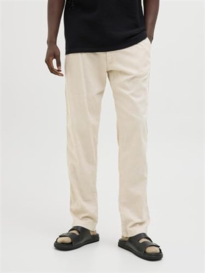 JACK & JONES Keten Rahat Kesim Pantolon, 12274977