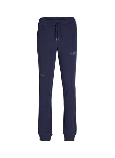 Jack & Jones Lacivert Erkek Çocuk Lastikli Bel Normal Kalıp Baskılı Eşofman Altı 12258130, 12 Yaş, 5003176769